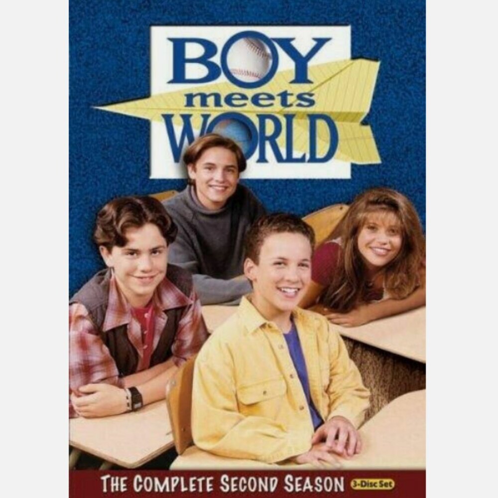 Boy Meets World Complete Second Season DVD 2010 3 Disc Set Full Screen